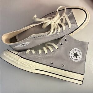 Converse Gray High-Top Sneakers